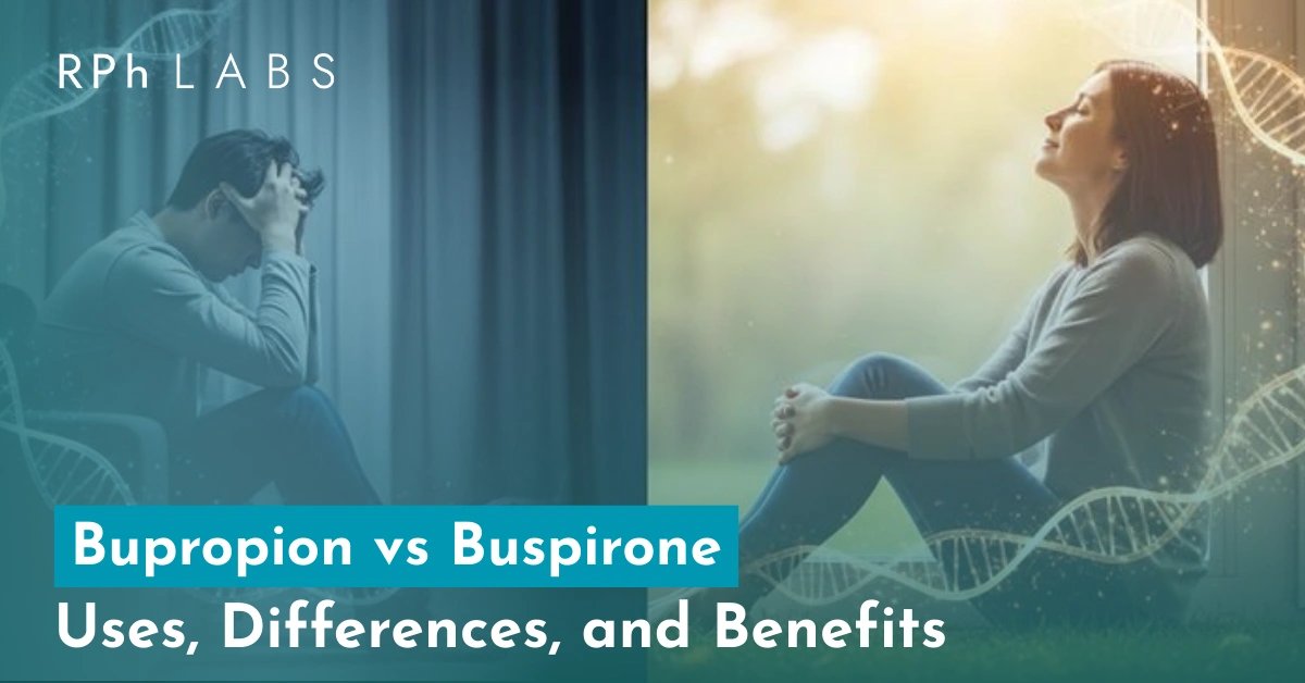 Bupropion vs buspirone