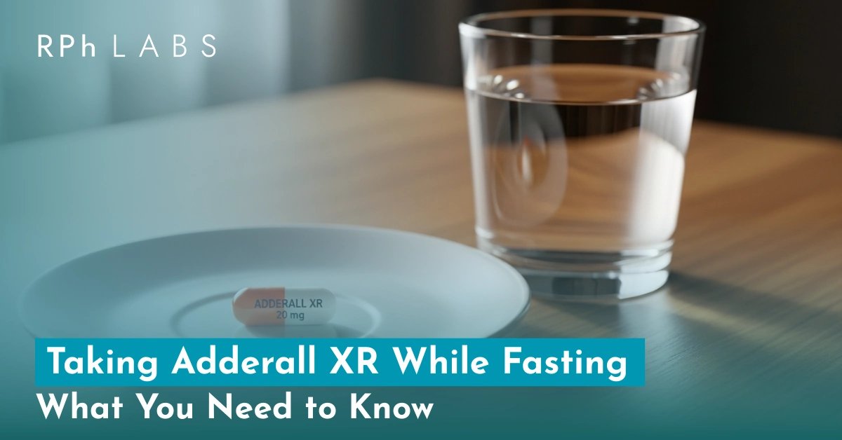 Taking Adderall XR While Fasting