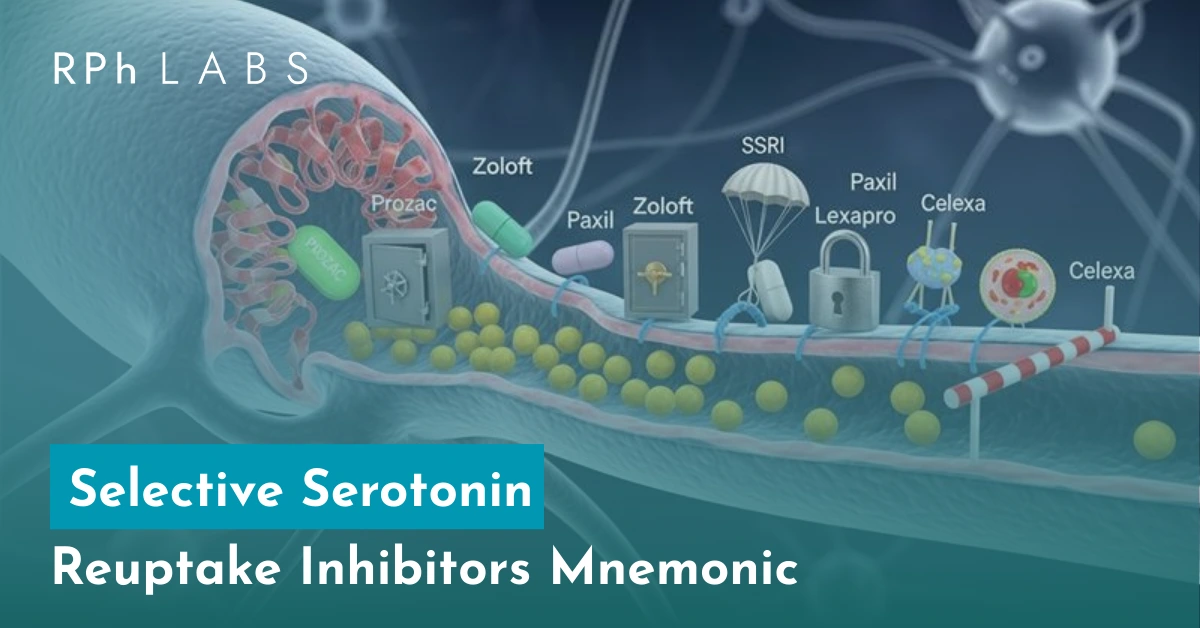 Serotonin Reuptake inhibitors mnemonic