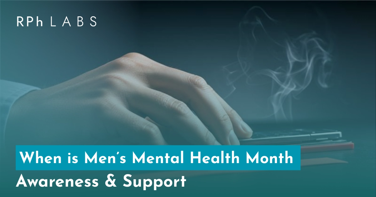 When is Men's Mental Health Month